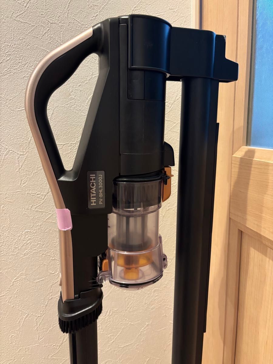 HITACHI コードレス掃除機 PV-BHL3000J BT優 緑LED 純正収納付き HITACHI コードレス掃除機 PV-BHL3000J BT優 緑LED 純正収納付き