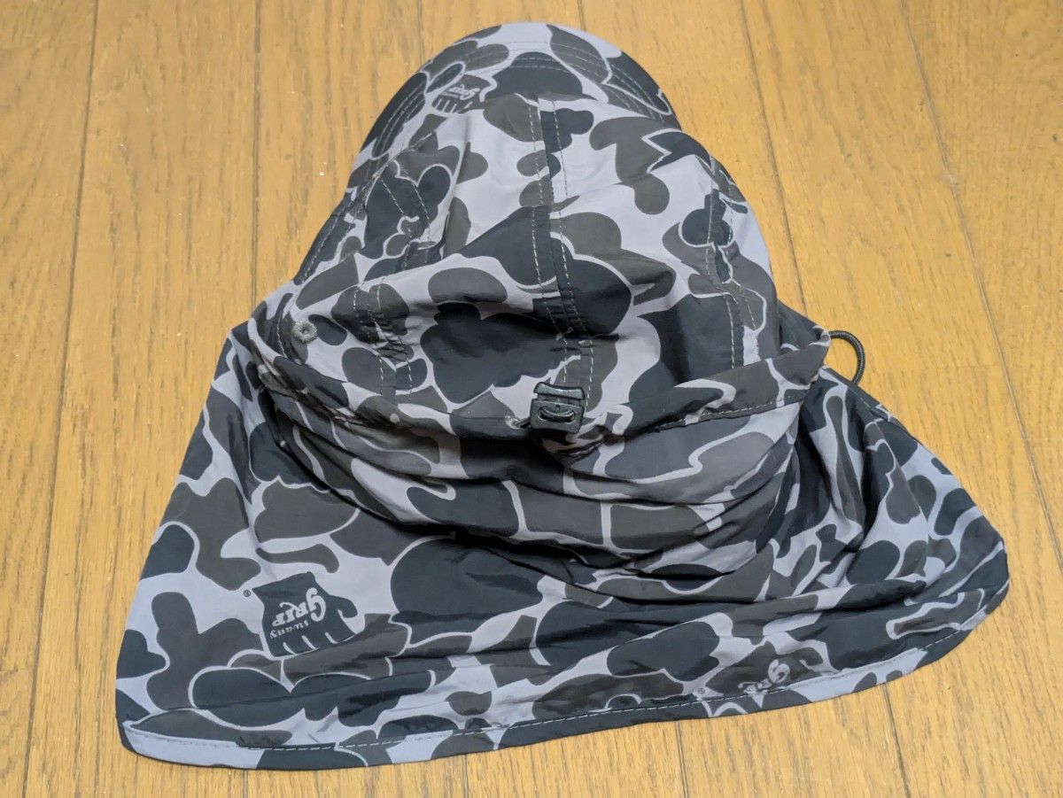 GRIP SWANY × atmos ギアショーツ キャップ セット BLACK CAMO 別注 グリップスワニー アトモス