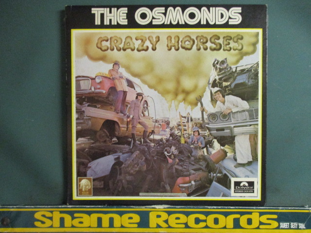 The Osmonds ： Crazy Horses LP // 5点で送料無料_画像1