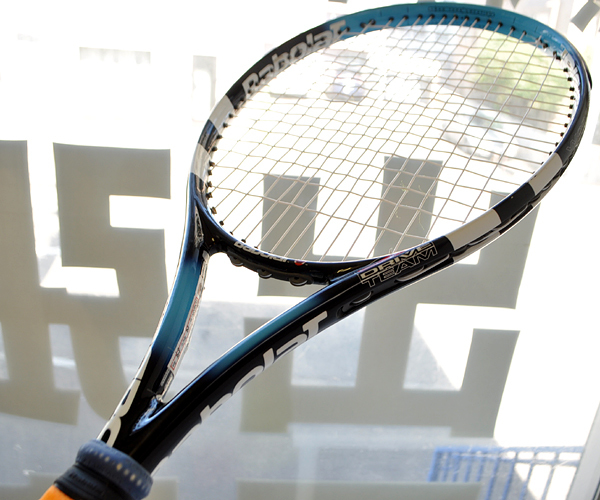 ★BabolaT バボラ PURE DRIVE TEAM ピュアドライブチーム 硬式用テニスラケット #3★_画像1