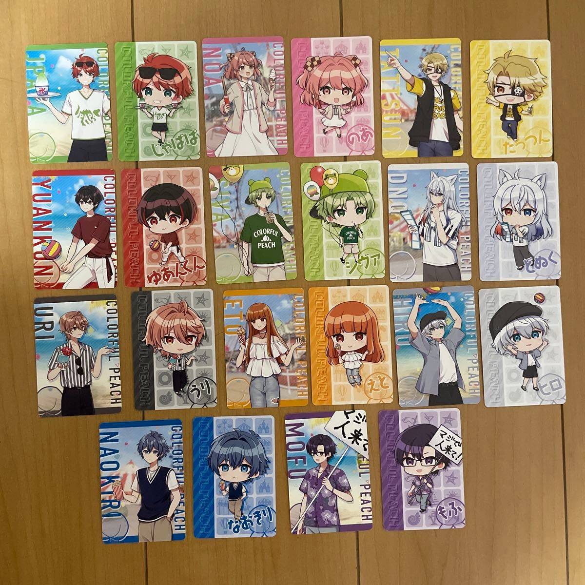 カラフルピーチ グミ カード vol 2 コンプリート|Yahoo!フリマ カラフルピーチ グミ カード vol 2 コンプリート|Yahoo!フリマ