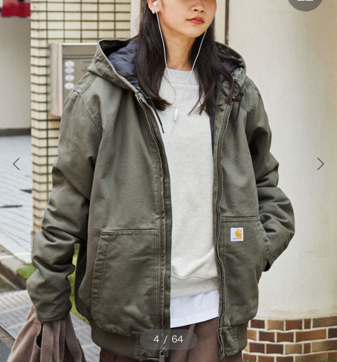 USA製 カーハート Carhartt アクティブジャケット L デトロイト USA製 カーハート Carhartt アクティブジャケット L デトロイト