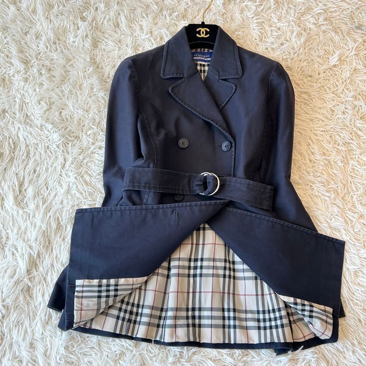 バーバリーブルーレーベル BURBERRY BLUE LABEL トレンチコート バーバリーブルーレーベル BURBERRY BLUE LABEL トレンチコート