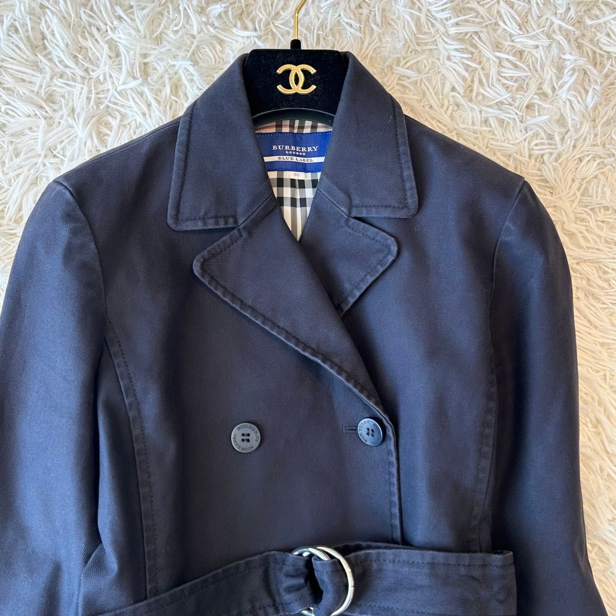 バーバリーブルーレーベル BURBERRY BLUE LABEL トレンチコート バーバリーブルーレーベル BURBERRY BLUE LABEL トレンチコート