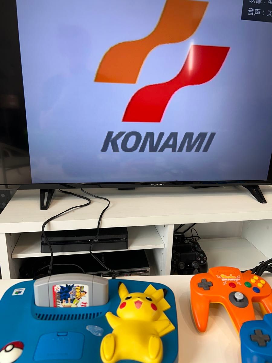 Nintendo 任天堂 ニンテンドー64ピカチュウ ブルー&イエロー Nintendo 任天堂 ニンテンドー64ピカチュウ ブルー&イエロー