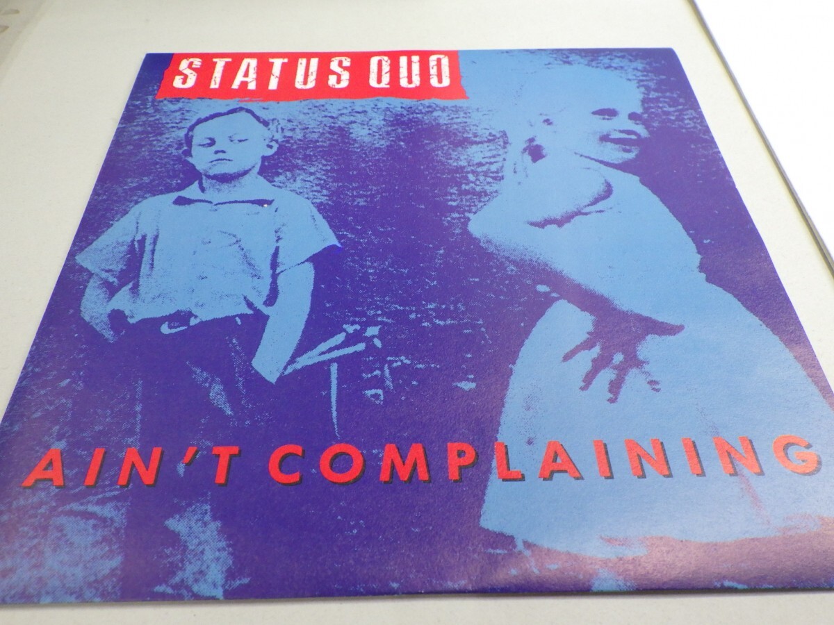 7hl[\'7inch-vinyl-pack, 45rpm, lmtd / Vertigo 1988 UK, MAT: A1/B2]Status Quo - Ain\'t Complaining - Limited Edition History Pack