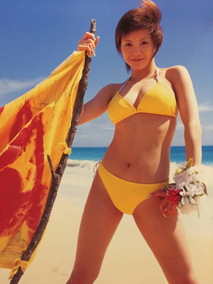 古本 帯なし 写真集 アロハロ！2 Alo-Hello!2 松浦亜弥 撮影:西條彰仁 モーニング娘。 ハロプロ 水着 クリックポスト発送等_画像2