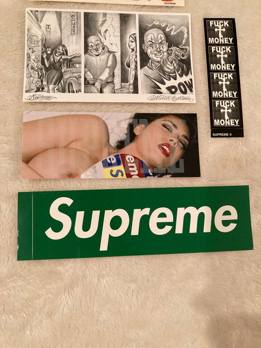 Supreme 24FW ノベルティー ステッカー 5枚 シュプリーム Box Supreme 24FW ノベルティー ステッカー 5枚 シュプリーム Box