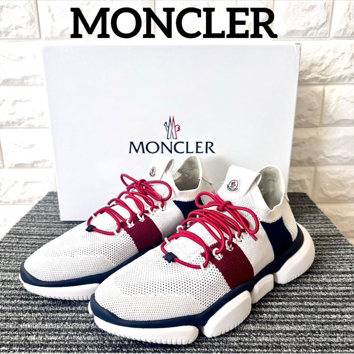 極美品】MONCLERモンクレール スニーカー・THEBUBBLESNEAKER 極美品】MONCLERモンクレール スニーカー・THEBUBBLESNEAKER