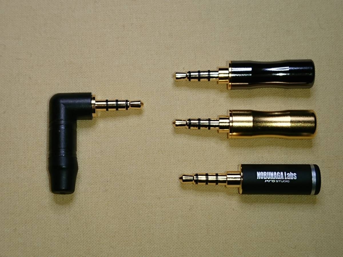 3.5mm4極プラグ 例 詳細は要問い合わせ