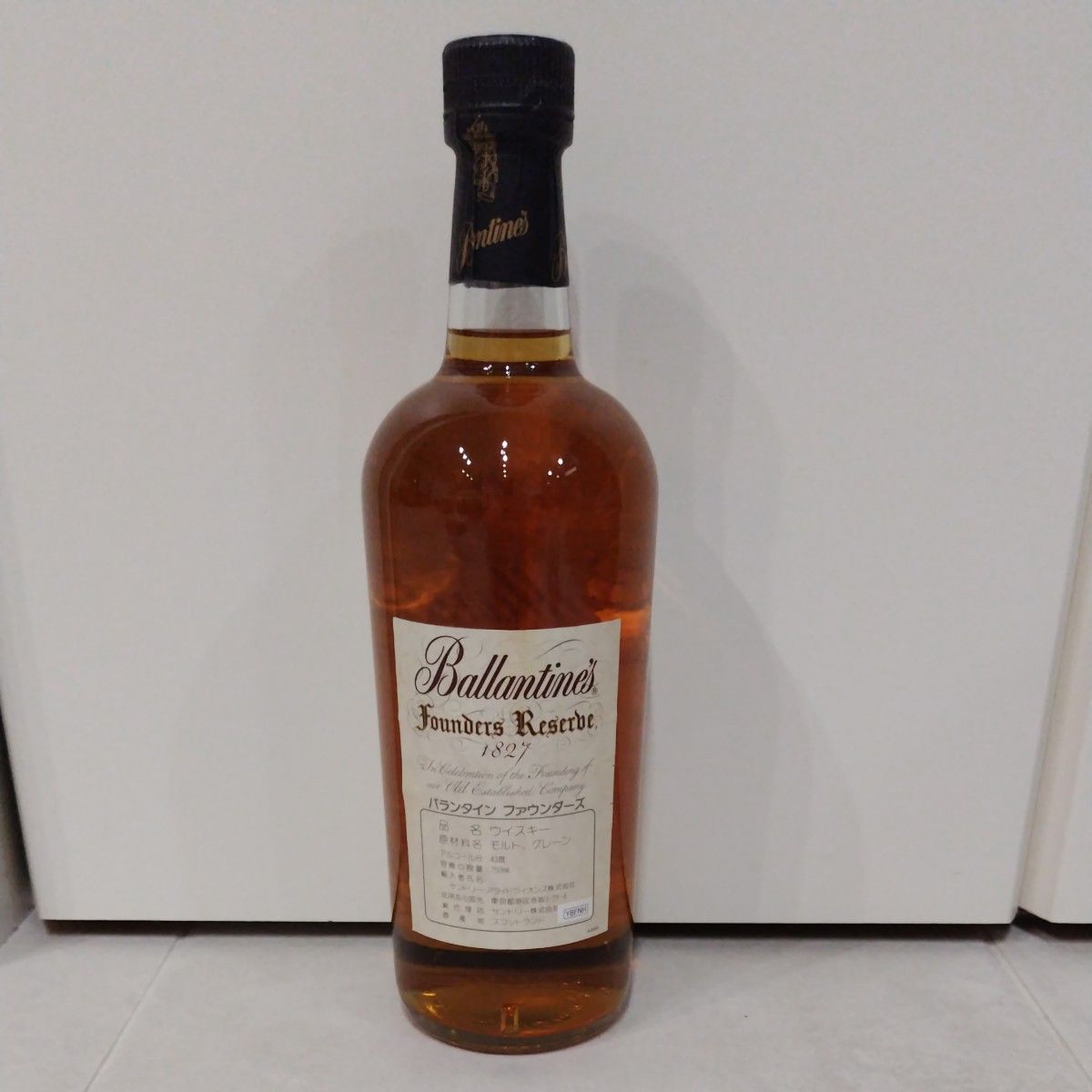 終売品 バランタイン ファウンダーズリザーブ1827 750ml 43 終売品 バランタイン ファウンダーズリザーブ1827 750ml 43