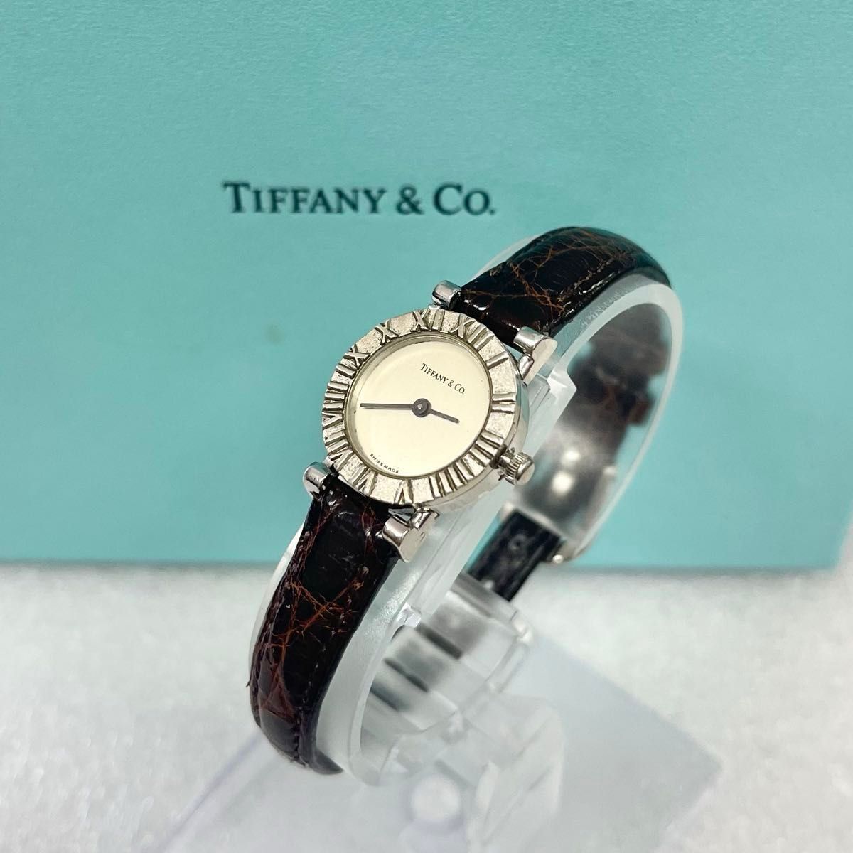 稼働 TIFFANY&Co 腕時計 アトラスミニ ティファニー シルバー925 稼働 TIFFANY&Co 腕時計 アトラスミニ ティファニー シルバー925