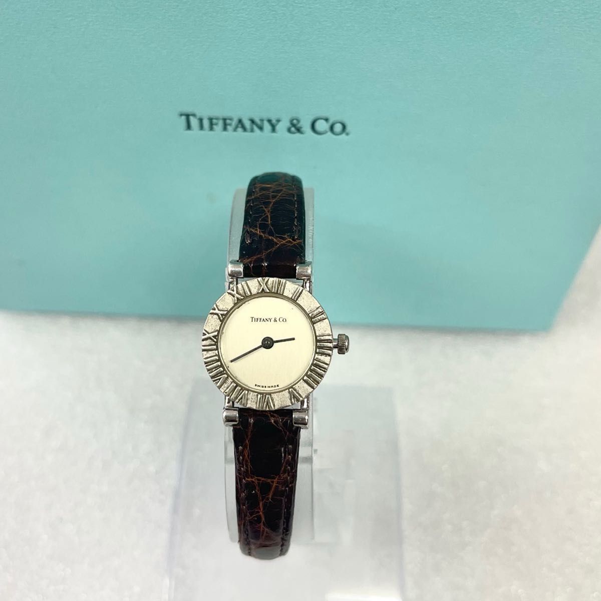 稼働 TIFFANY&Co 腕時計 アトラスミニ ティファニー シルバー925 稼働 TIFFANY&Co 腕時計 アトラスミニ ティファニー シルバー925