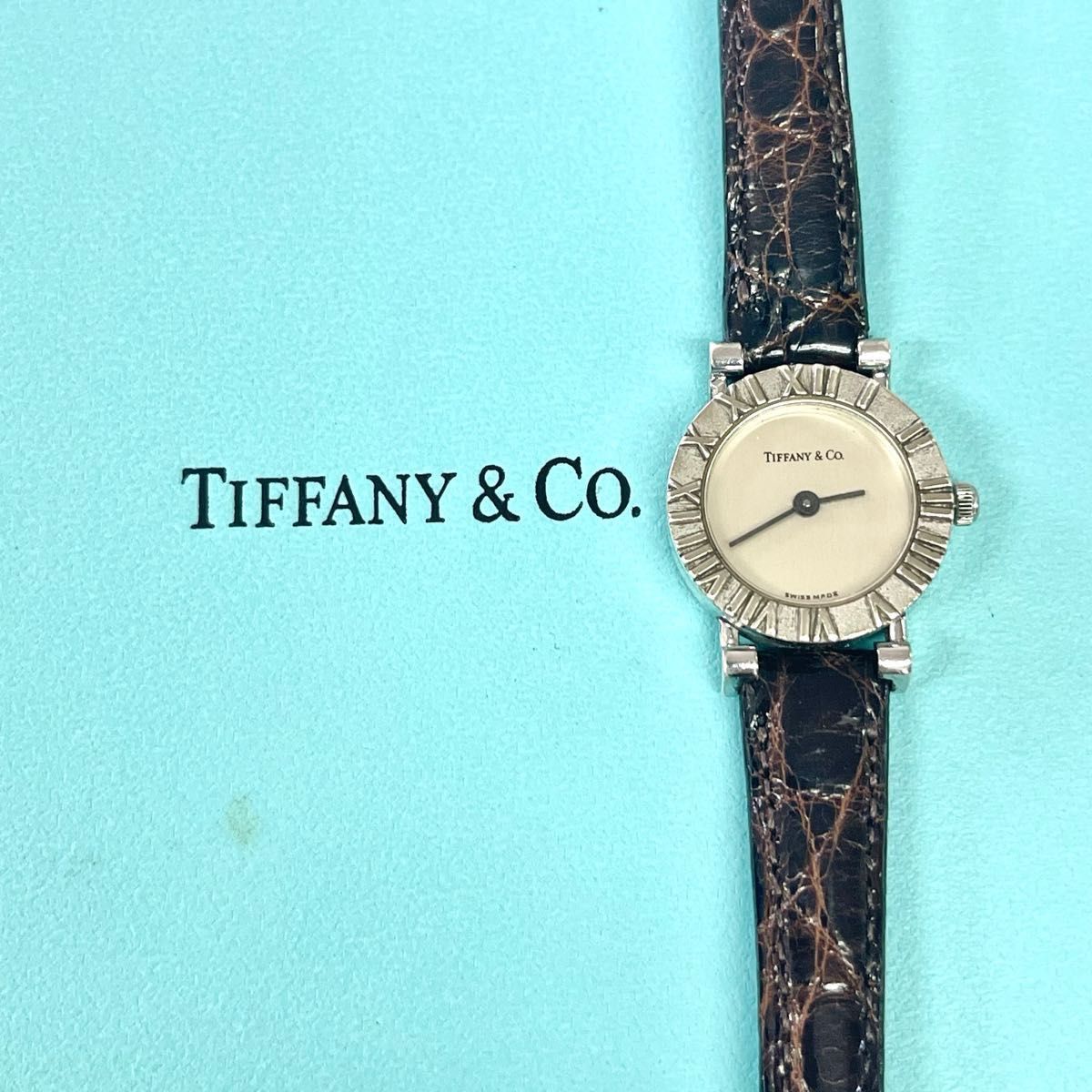 稼働 TIFFANY&Co 腕時計 アトラスミニ ティファニー シルバー925 稼働 TIFFANY&Co 腕時計 アトラスミニ ティファニー シルバー925