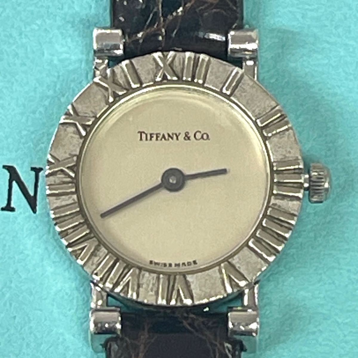稼働 TIFFANY&Co 腕時計 アトラスミニ ティファニー シルバー925 稼働 TIFFANY&Co 腕時計 アトラスミニ ティファニー シルバー925