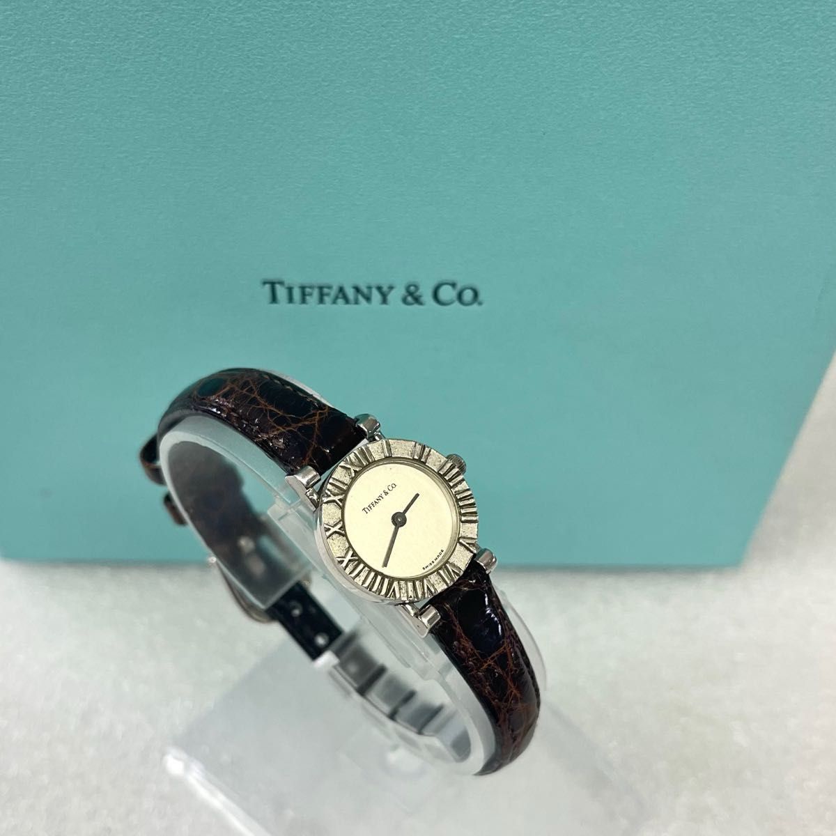 稼働 TIFFANY&Co 腕時計 アトラスミニ ティファニー シルバー925 稼働 TIFFANY&Co 腕時計 アトラスミニ ティファニー シルバー925