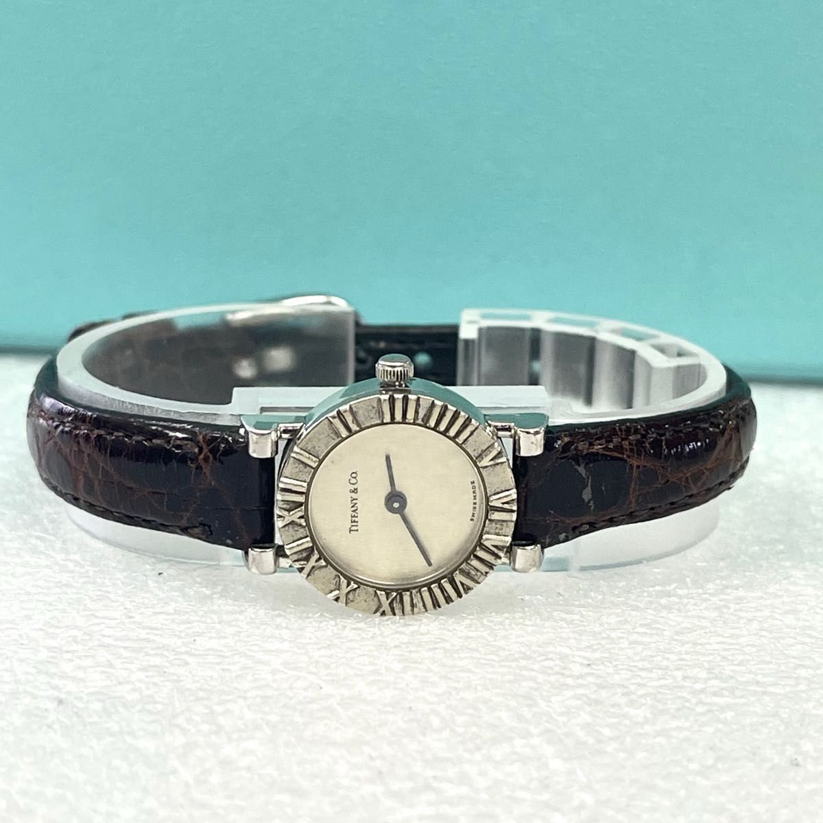 稼働 TIFFANY&Co 腕時計 アトラスミニ ティファニー シルバー925 稼働 TIFFANY&Co 腕時計 アトラスミニ ティファニー シルバー925