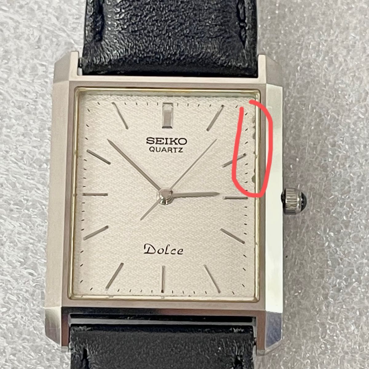 稼働 SEIKO DOLCE 硬質合金 セイコー ドルチェ SHA ケース 稼働 SEIKO DOLCE 硬質合金 セイコー ドルチェ SHA ケース
