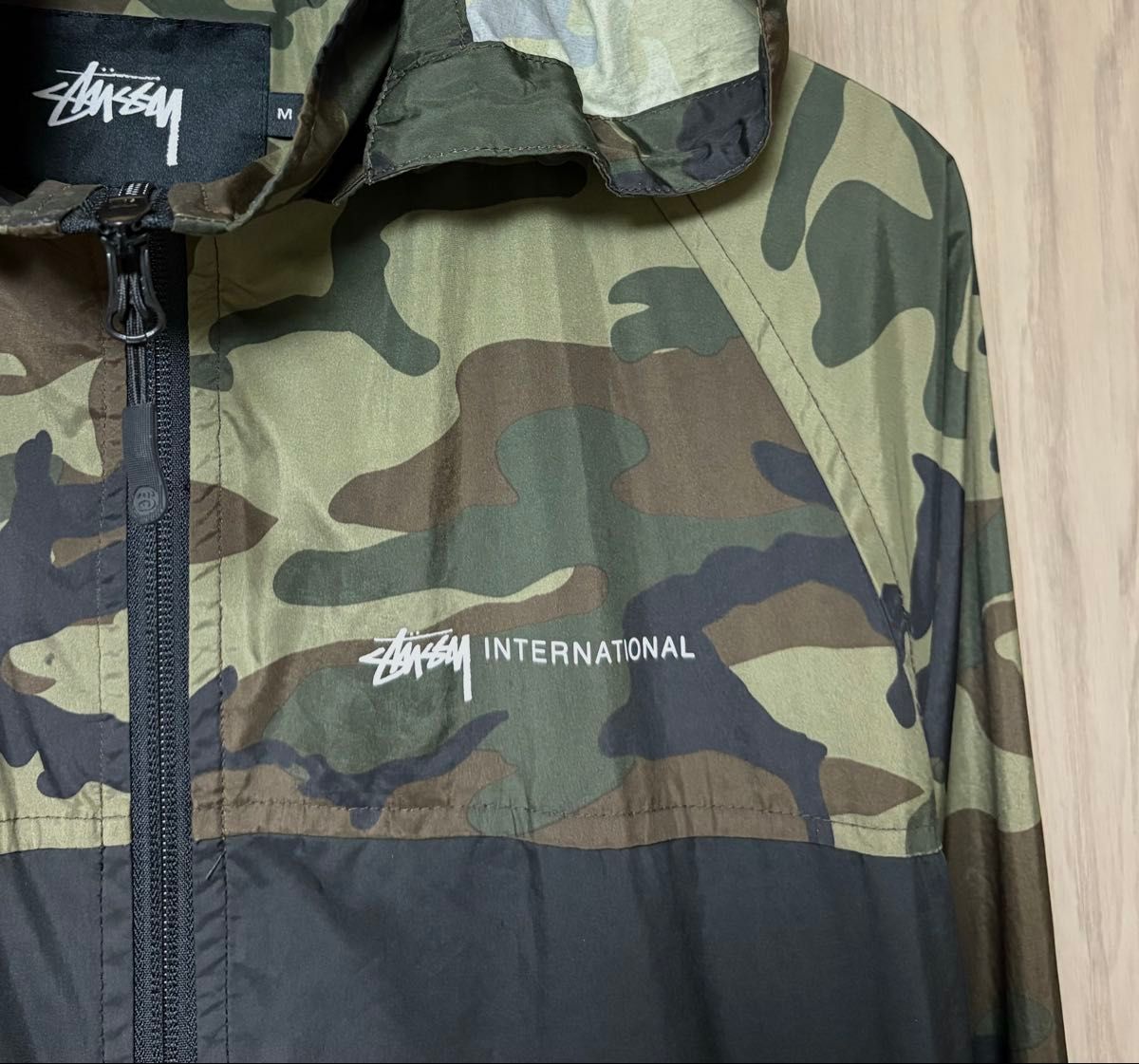STUSSY ステューシー ナイロンパーカー ナイロンジャケット 迷彩 STUSSY ステューシー ナイロンパーカー ナイロンジャケット 迷彩