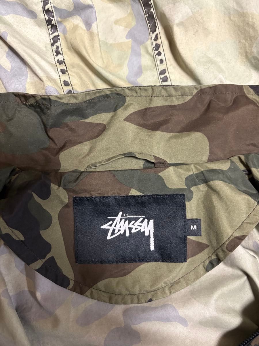 STUSSY ステューシー ナイロンパーカー ナイロンジャケット 迷彩 STUSSY ステューシー ナイロンパーカー ナイロンジャケット 迷彩