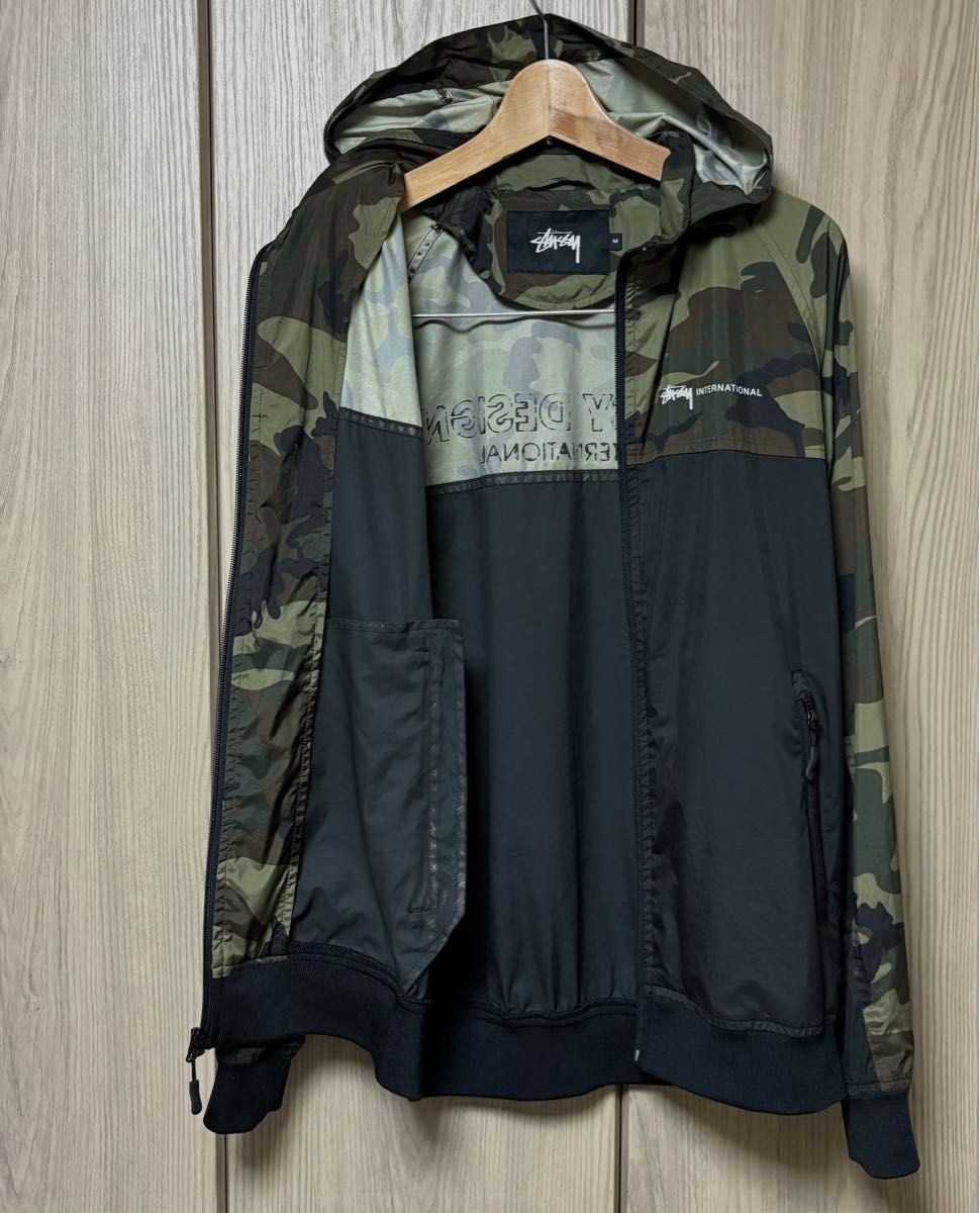 STUSSY ステューシー ナイロンパーカー ナイロンジャケット 迷彩 STUSSY ステューシー ナイロンパーカー ナイロンジャケット 迷彩