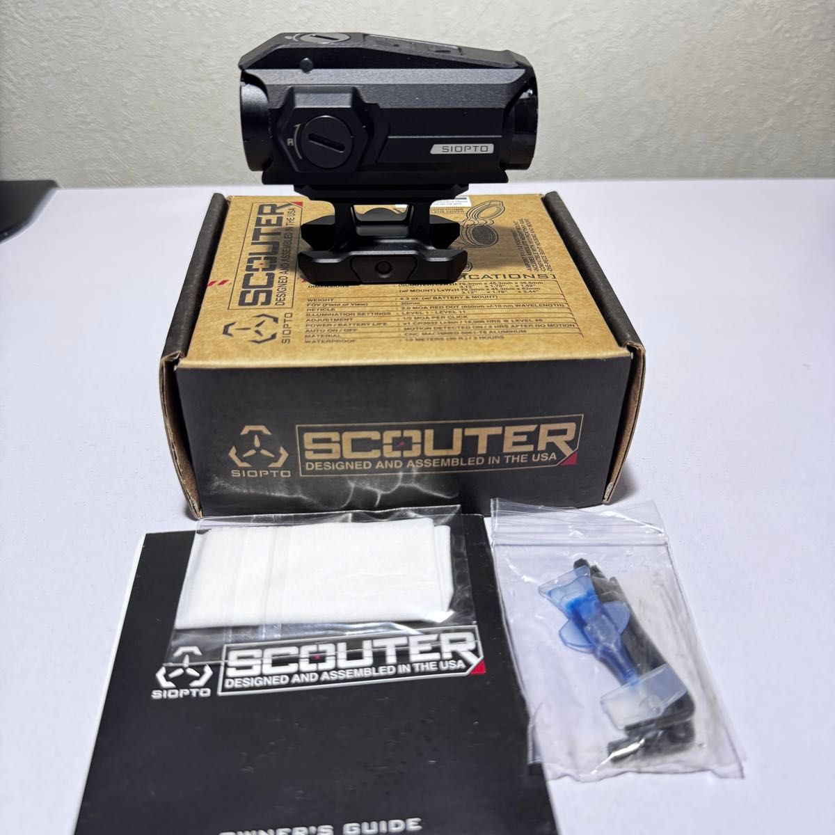 STRIKE INDUSTRIES SCOUTERドットサイト ドットサイト T1タイプ STRIKE INDUSTRIES SCOUTERドットサイト ドットサイト T1タイプ