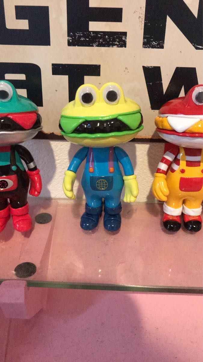 ヒーロークロス HEROCROSS HAPPI CLASS バーガー君 トイ ヒーロークロス HEROCROSS HAPPI CLASS バーガー君 トイ