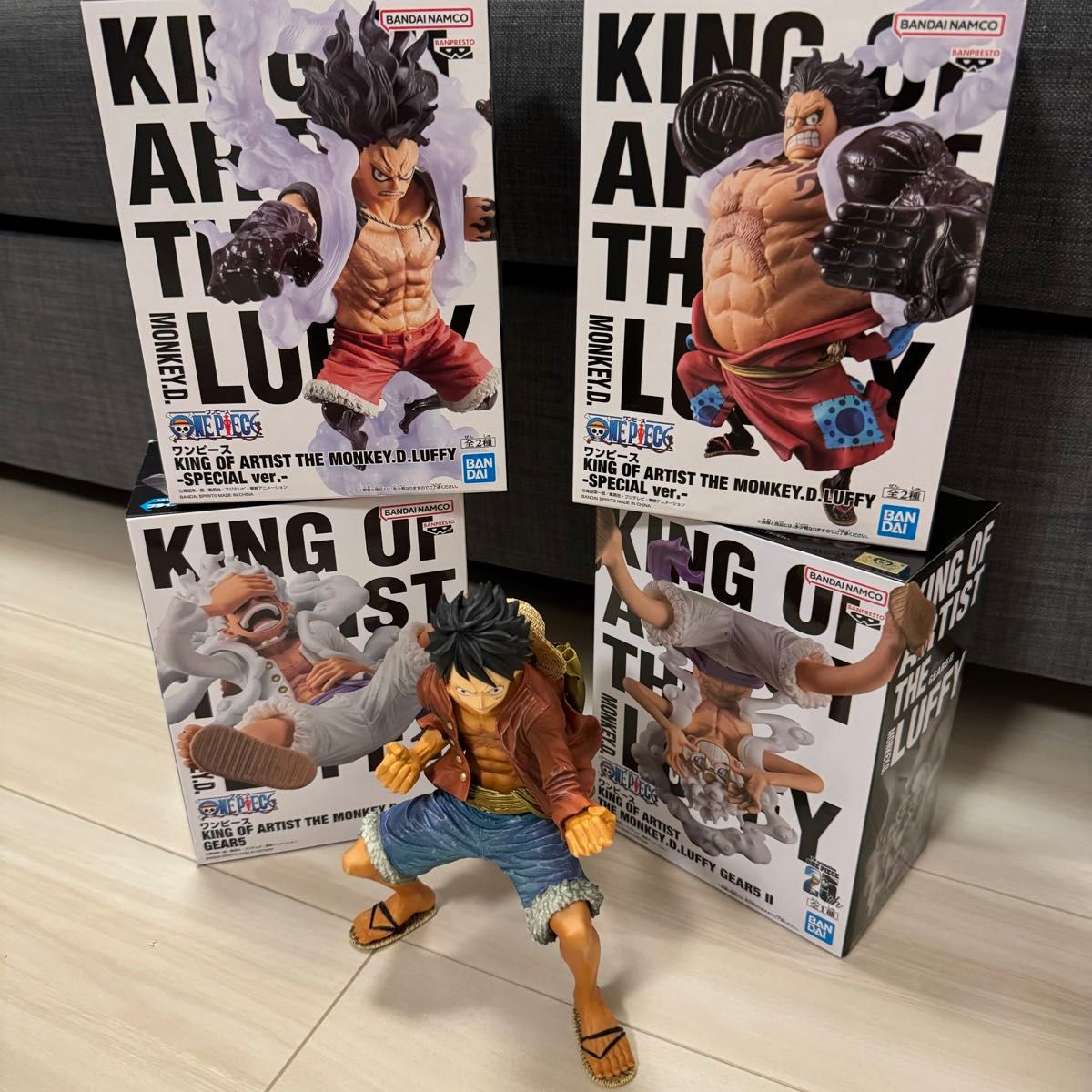 ワンピース モンキー・D・ルフィ KING OF ARTIST まとめ売り ワンピース モンキー・D・ルフィ KING OF ARTIST まとめ売り
