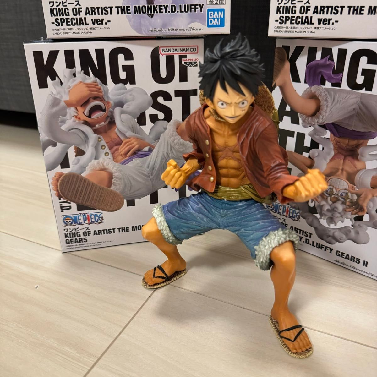ワンピース モンキー・D・ルフィ KING OF ARTIST まとめ売り ワンピース モンキー・D・ルフィ KING OF ARTIST まとめ売り