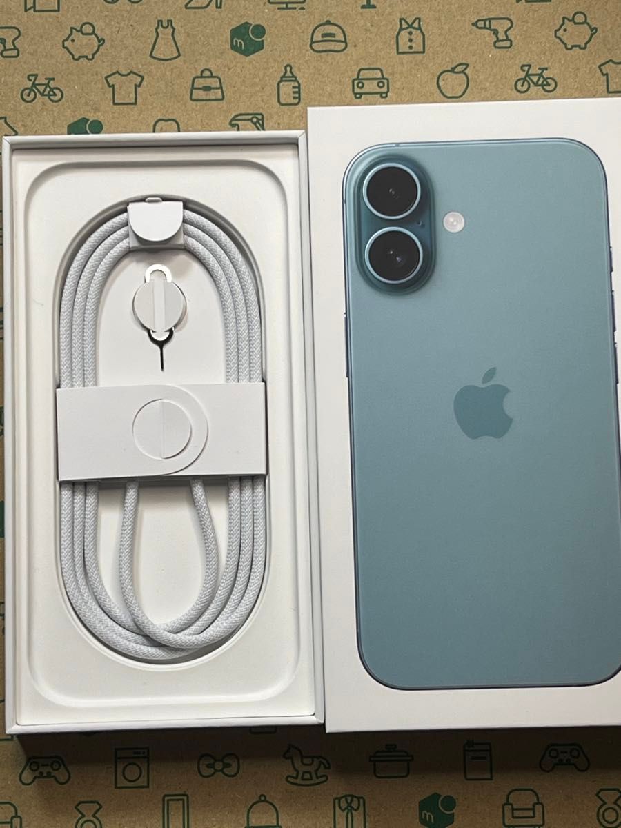 iPhone16 ティール 256GB SIMフリー 日本国内版 本体|Yahoo iPhone16 ティール 256GB SIMフリー 日本国内版 本体|Yahoo