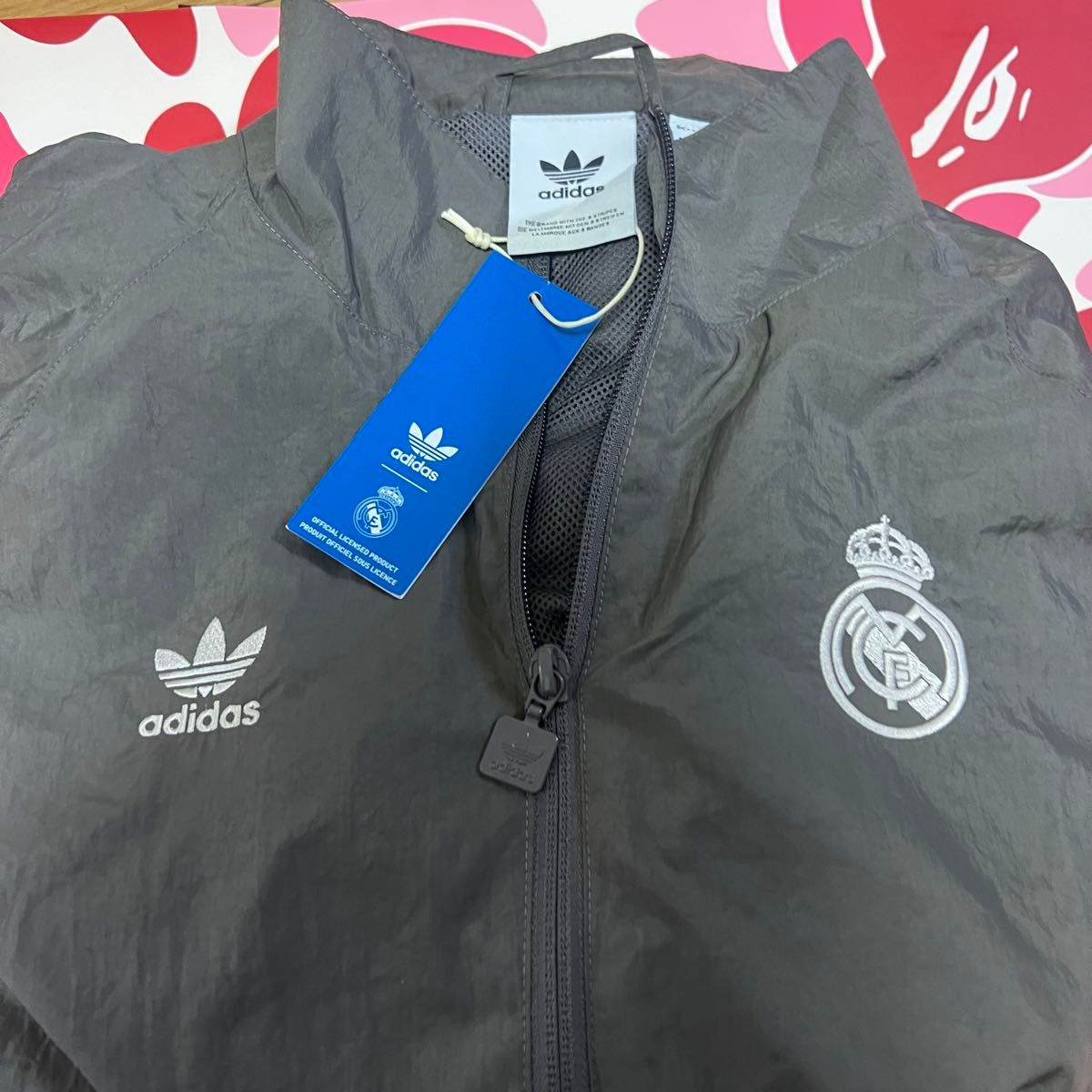 レアルマドリード ナイロンジャケット adidas トラック レアルマドリード ナイロンジャケット adidas トラック