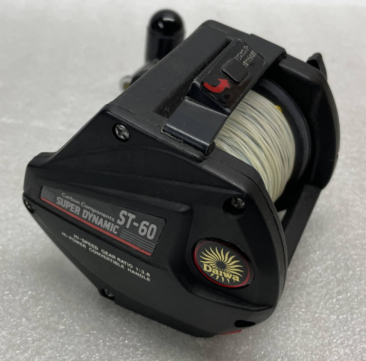 DAIWA ダイワ リール Dynamic ST-50レッド系 動作未確認 中古品 DAIWA ダイワ リール Dynamic ST-50レッド系 動作未確認 中古品