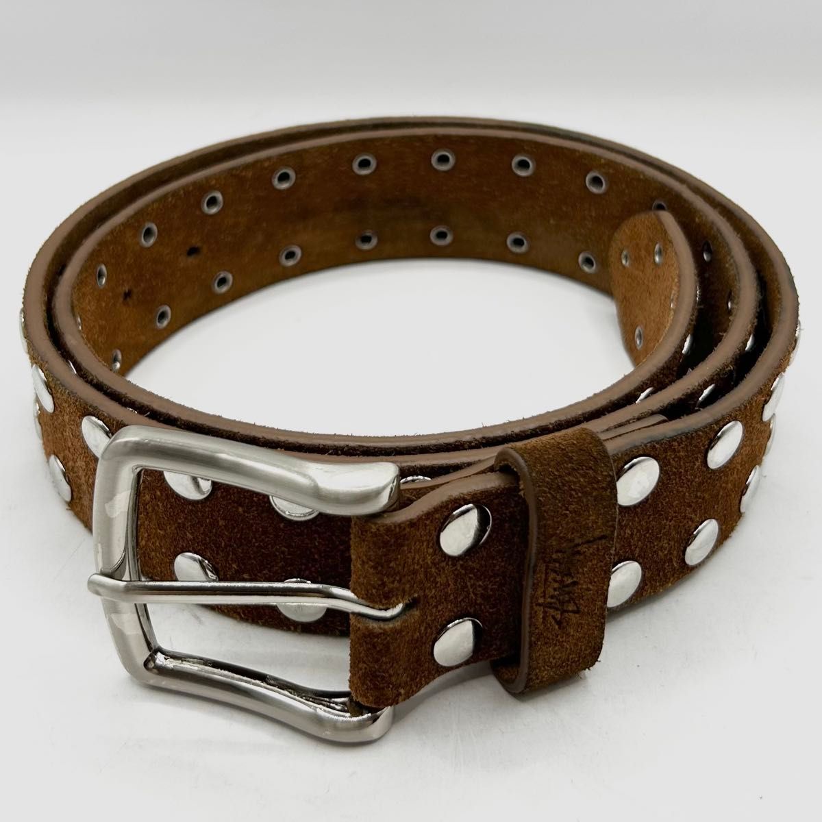STUSSY ステューシー 8 BALL STUDDED BELT 8ボール スタッズ STUSSY ステューシー 8 BALL STUDDED BELT 8ボール スタッズ