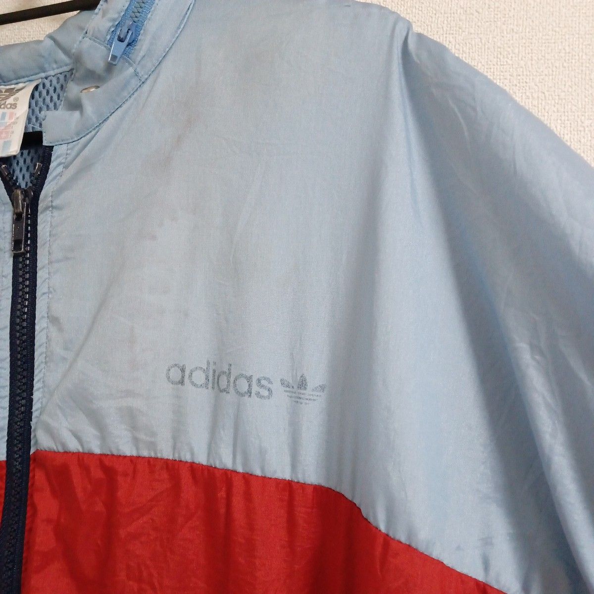 adidas アディダス ナイロンジャケット トリコロール adidas アディダス ナイロンジャケット トリコロール