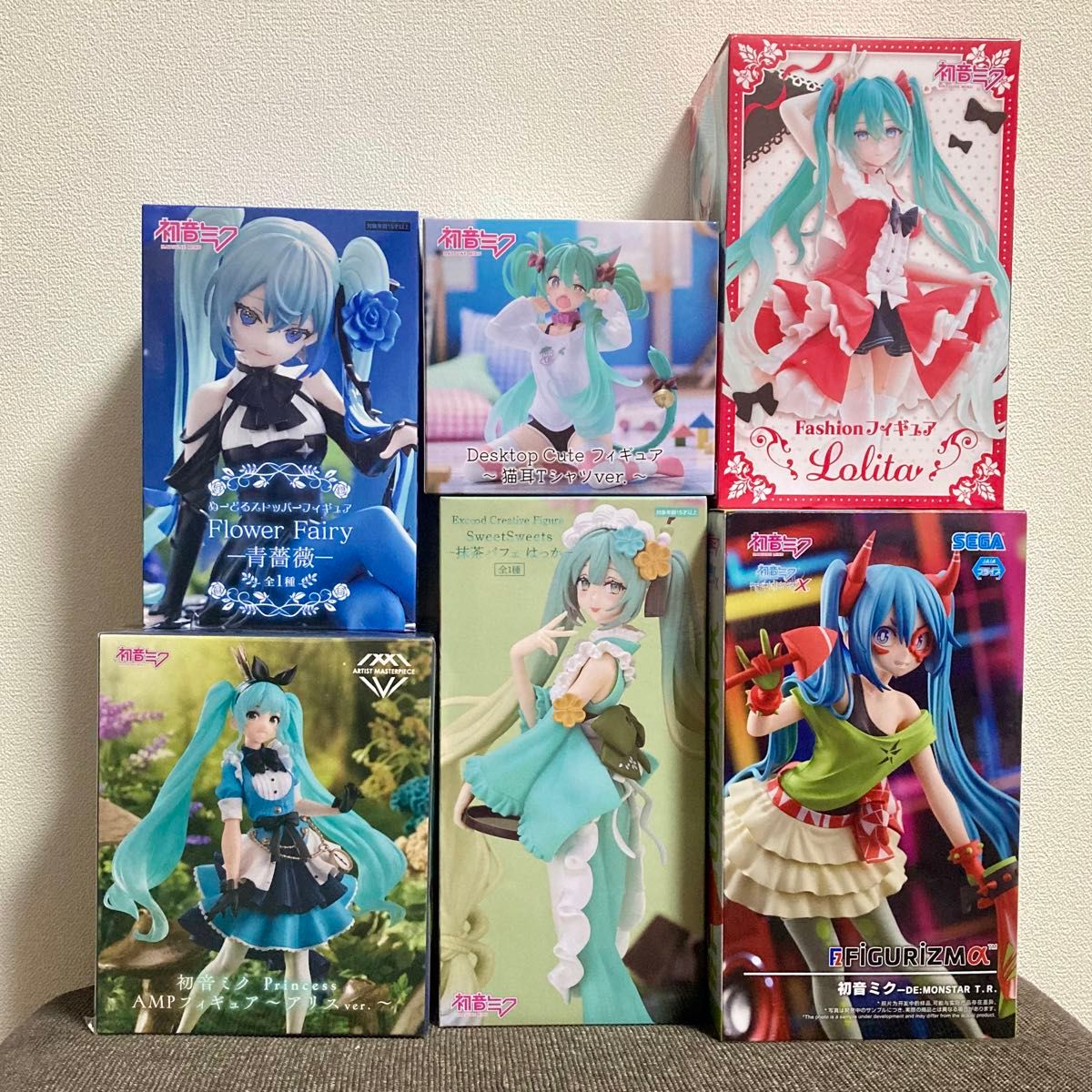 新品 未開封】 初音ミク フィギュア 6体セット|Yahoo!フリマ 新品 未開封】 初音ミク フィギュア 6体セット|Yahoo!フリマ