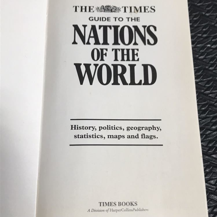 NATIONS OF THE WORLD ★ TIMES ★ 洋書 ★ 英語 ★ 世界地図 ★ 地理 ★ 歴史 ★ 国旗 ★ ガイドブック ★ アメリカで購入 ★ 中古品 ★_画像3
