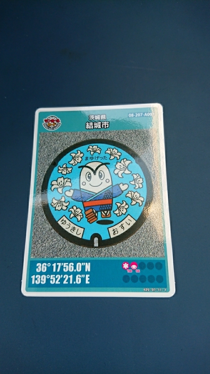 売れ筋アイテムラン マンホールカード 第19弾 茨城県 つくば市 ロット