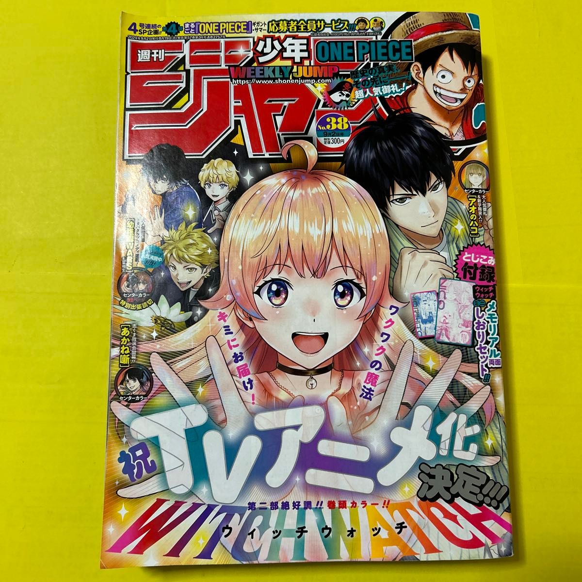 付録あり 【ウィッチウォッチ・メモリアル両面ミニしおりセット 付録あり 【ウィッチウォッチ・メモリアル両面ミニしおりセット