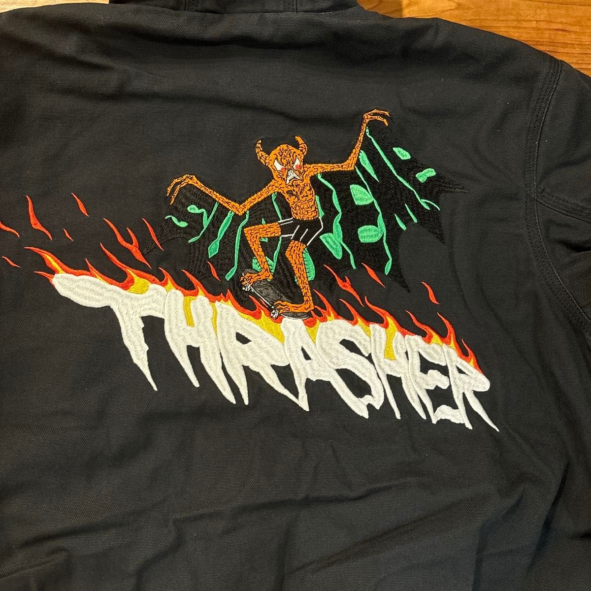 Supreme Thrasher Hooded Work Jacket Sサイズ お値下げ中 Supreme Thrasher Hooded Work Jacket Sサイズ お値下げ中