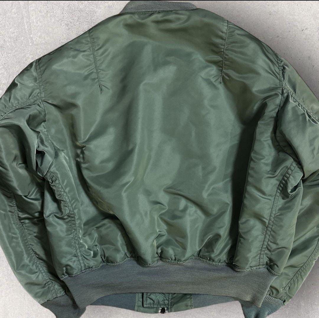 USED極上 希少50s ヴィンテージ復刻 USA製 アルファ MA-1【L USED極上 希少50s ヴィンテージ復刻 USA製 アルファ MA-1【L