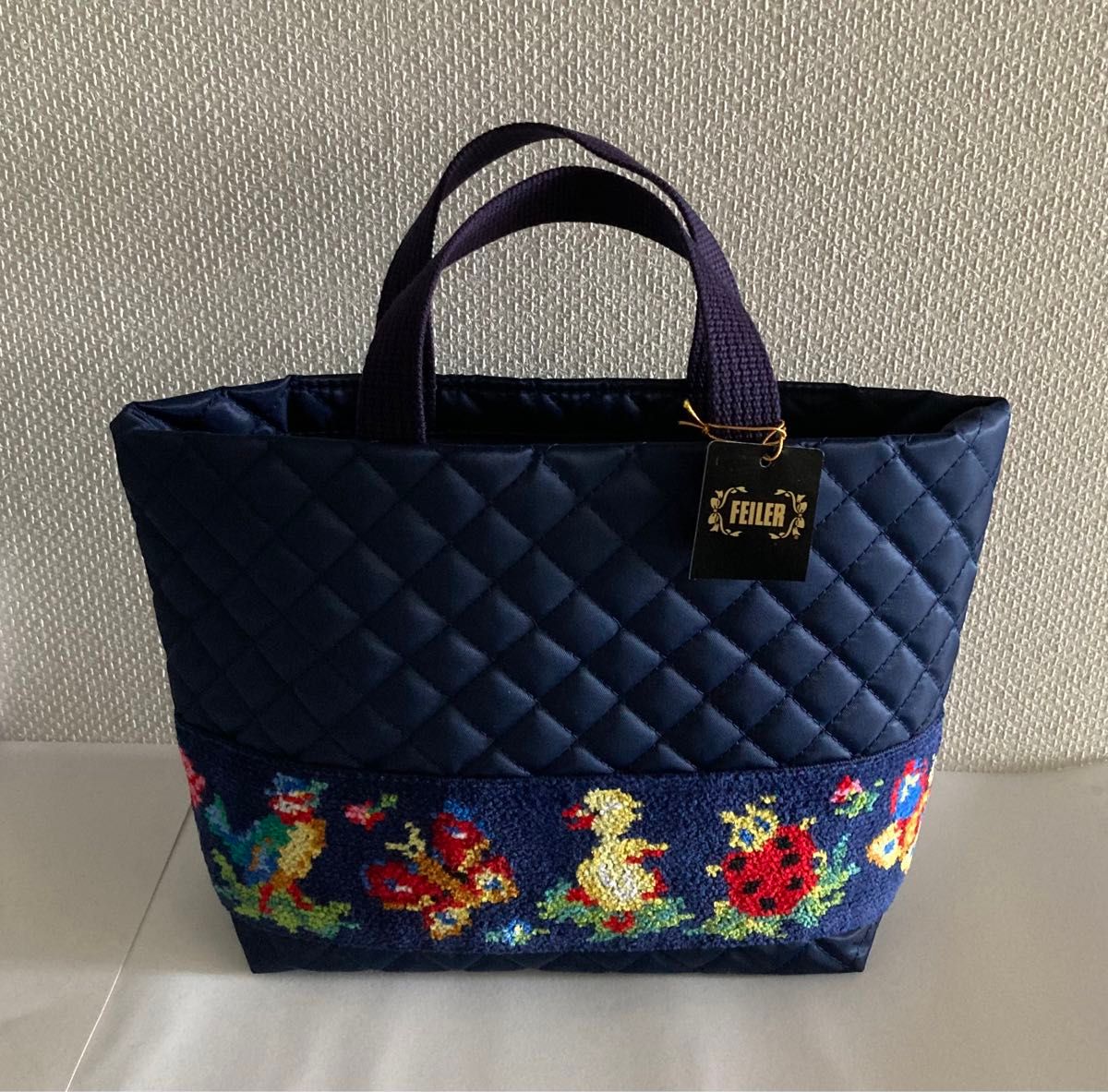 新品・未使用 FEILER 学校フェイラー「バッグインミニバッグ 新品・未使用 FEILER 学校フェイラー「バッグインミニバッグ