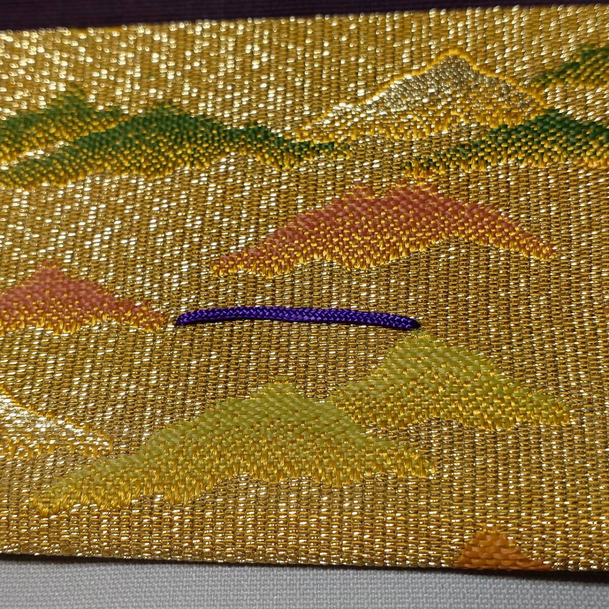 .. одежда ... fukusa примерно 15×8. чайная посуда золотой цвет аксессуары для кимоно четки inserting .. inserting [4605][r]