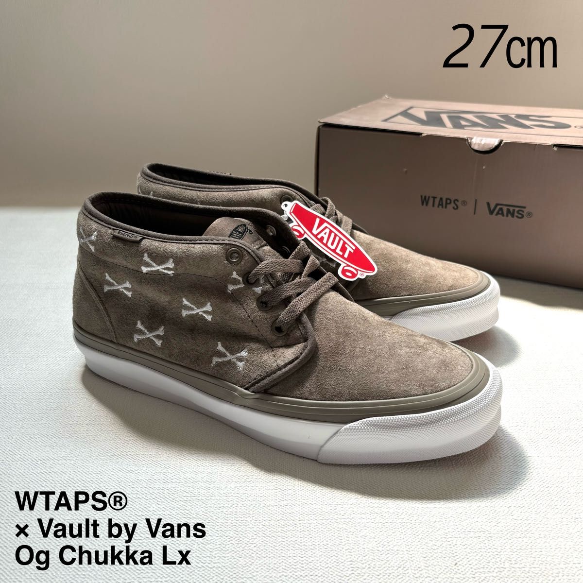 新品 WTAPS ダブルタップス VANS VAULT バンズ コラボ Og Chukka 新品 WTAPS ダブルタップス VANS VAULT バンズ コラボ Og Chukka