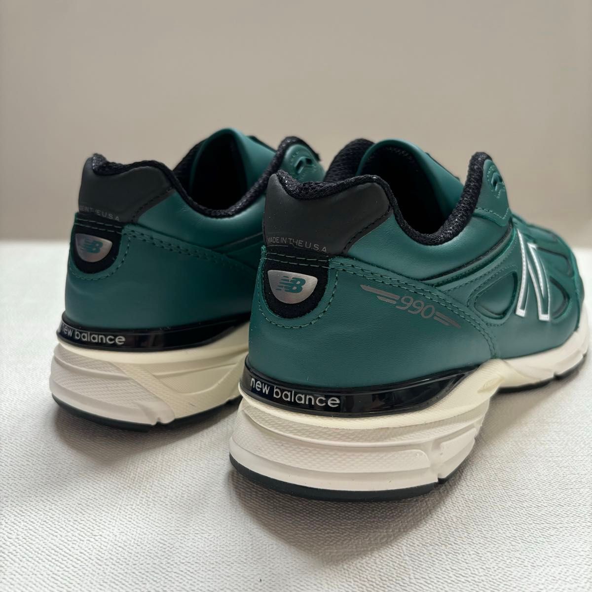 新品 米国製 New Balance U990TW4 レザー スニーカー 新品 米国製 New Balance U990TW4 レザー スニーカー