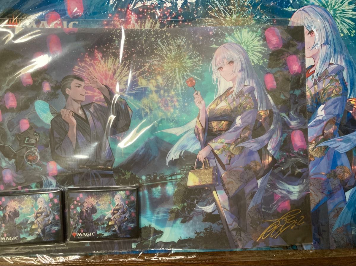 MTG 放浪皇の夏祭りキャンペーン プレイマット ビジュアルボード MTG 放浪皇の夏祭りキャンペーン プレイマット ビジュアルボード