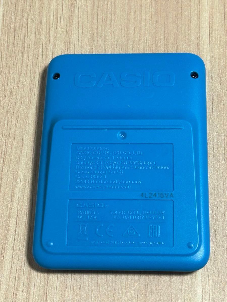 カシオ CASIO 電卓 10桁 ブルー 青 カラフル電卓 MW-C8C-BU-N カシオ CASIO 電卓 10桁 ブルー 青 カラフル電卓 MW-C8C-BU-N