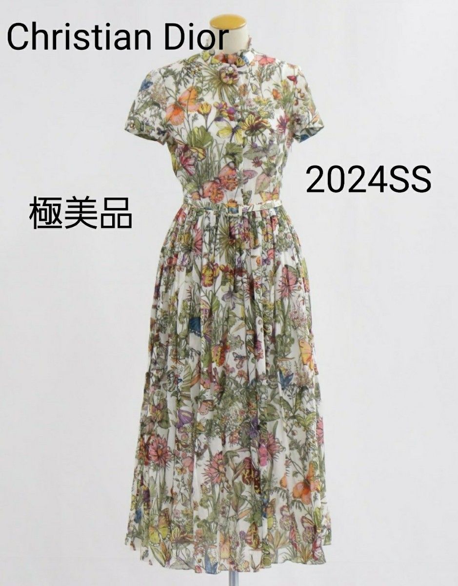 定価90万 クリスチャンディオール ワンピース ミディシャツ 定価90万 クリスチャンディオール ワンピース ミディシャツ