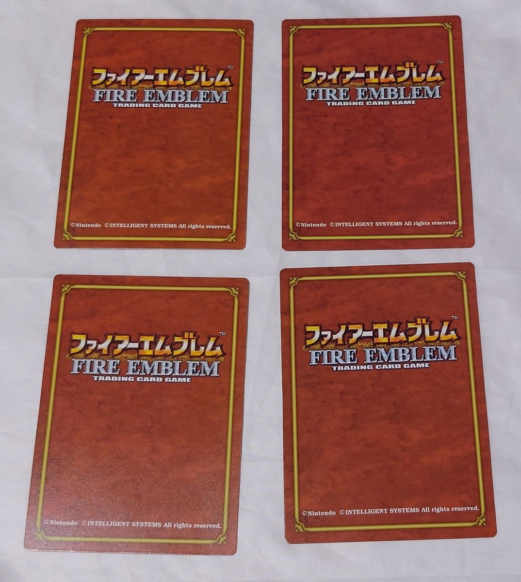 ファイアーエムブレムTCG(NTT出版) マルス&シーダ 4枚セット ファイアーエムブレムTCG(NTT出版) マルス&シーダ 4枚セット