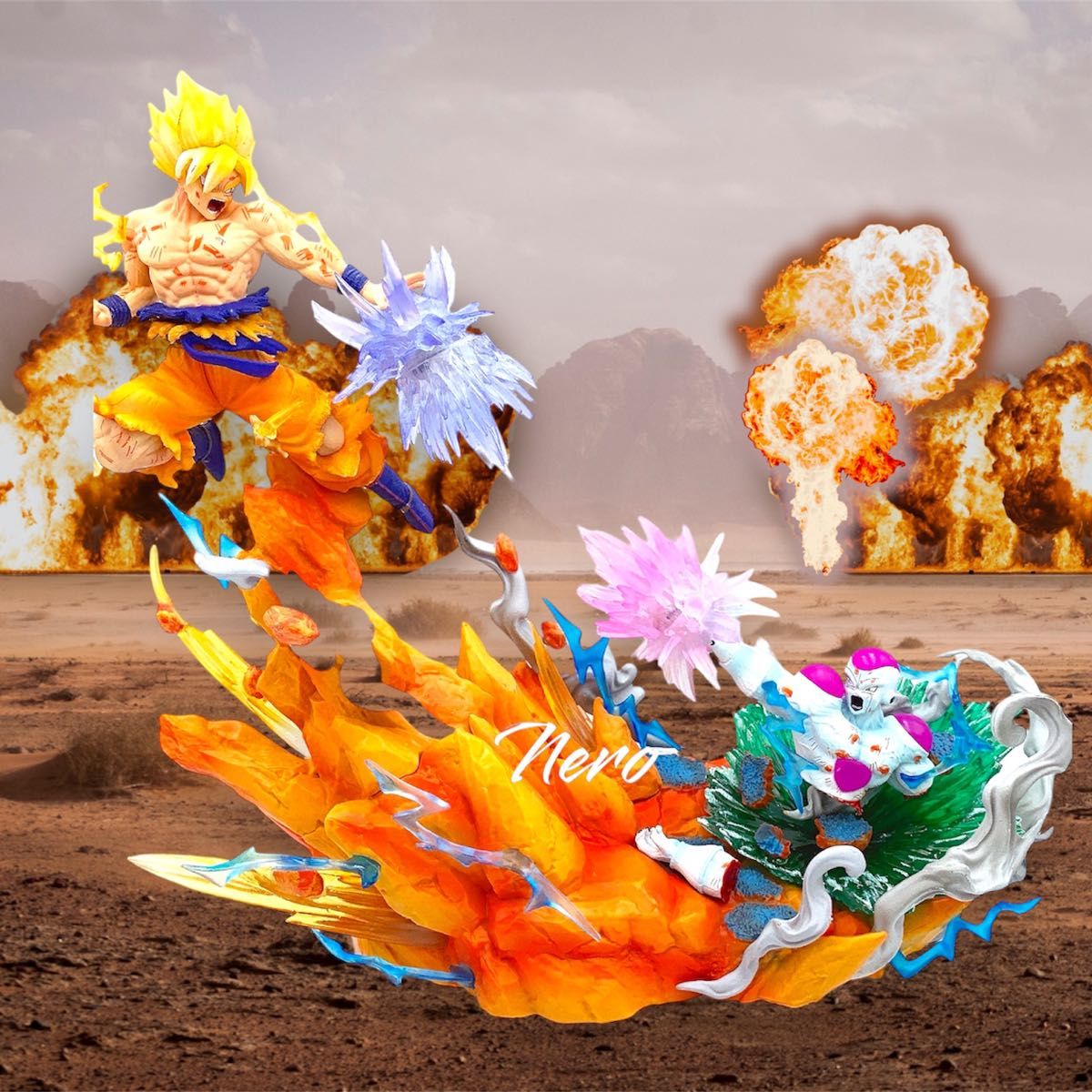 ドラゴンボール フィギュア 孫悟空 フリーザ ガレージキット ドラゴンボール フィギュア 孫悟空 フリーザ ガレージキット