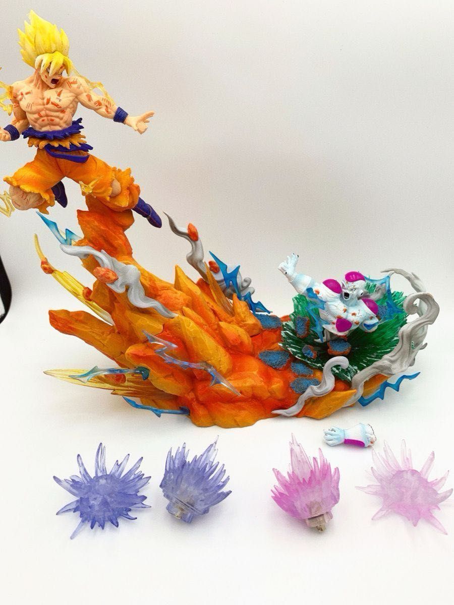 ドラゴンボール フィギュア 孫悟空 フリーザ ガレージキット ドラゴンボール フィギュア 孫悟空 フリーザ ガレージキット